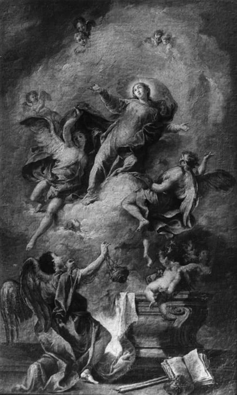  124-Giambattista Pittoni-Assunzione della Vergine -Milano, Pinacoteca Ambrosiana 